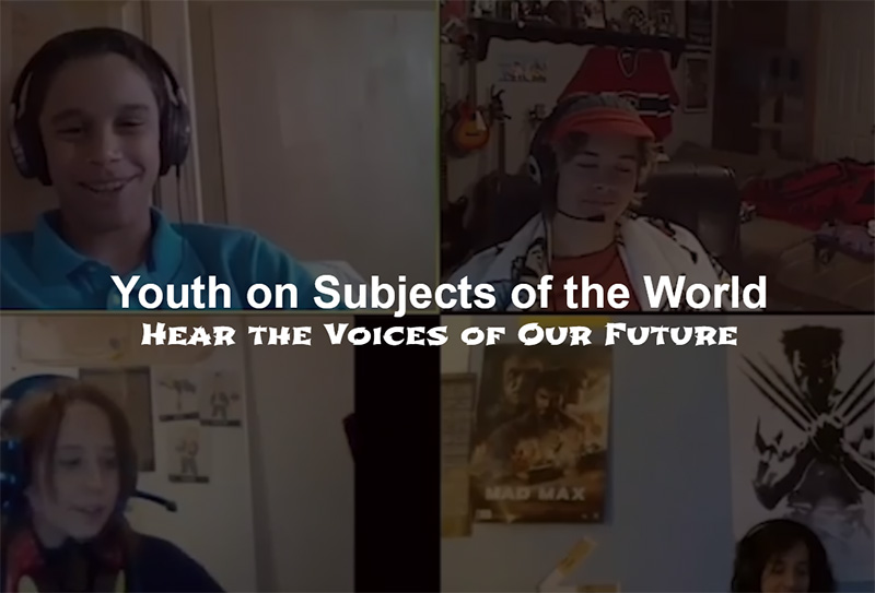 youth of subjects of the world